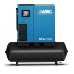 Compresseur ABAC à vitesse variable sur réservoir 270L GENESIS I 10 13 270 - AIRLOGIC2 4152019801